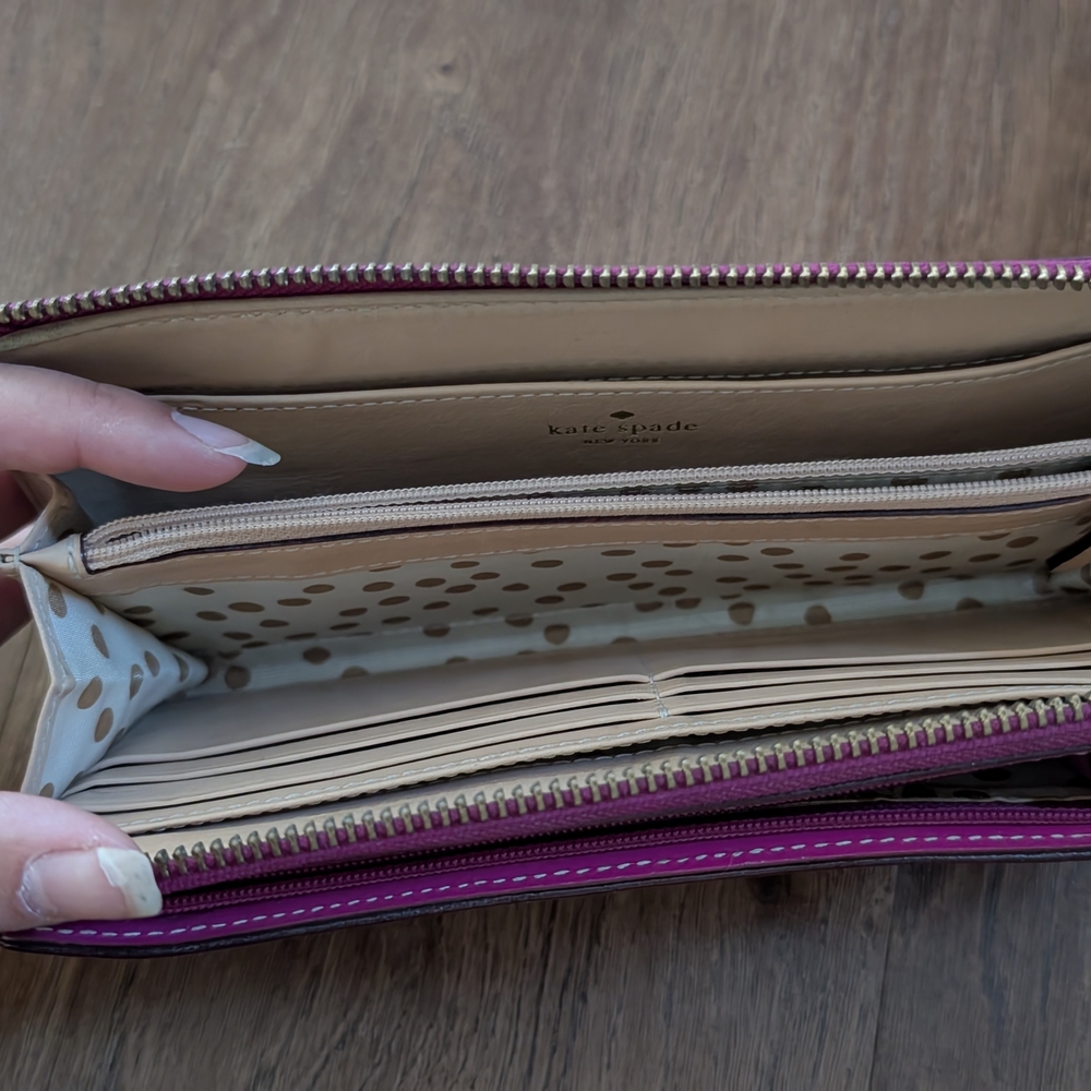 Kate Spade Pink Wallet - Picture 2 of 7